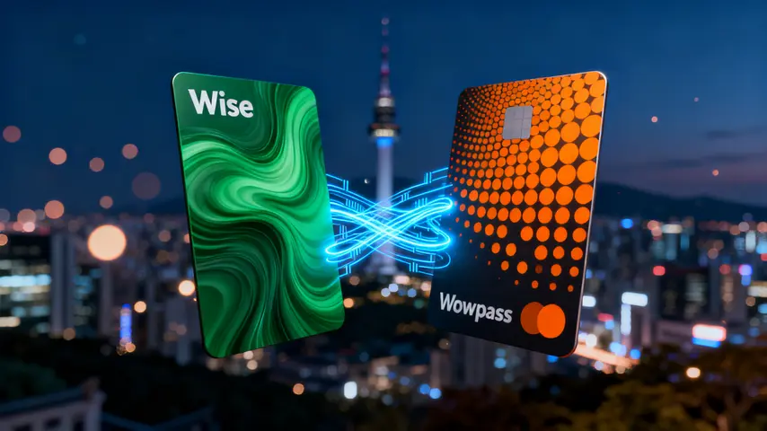 2026 韩国旅游换钱终极指南:Wise vs Wowpass 成本精算,避开 5% 隐形汇率差