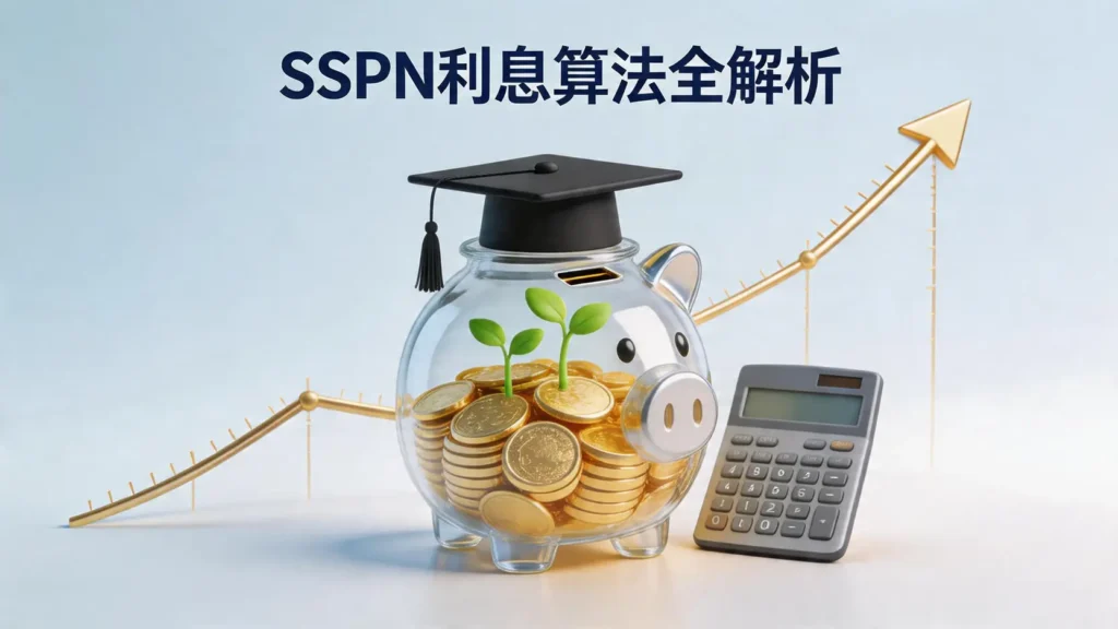 SSPN利息算法全解析:从计算公式到存款策略优化收益