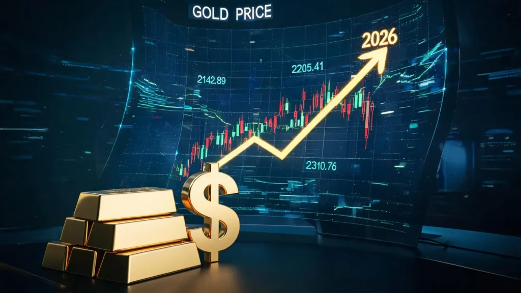 黄金现货价格走势高位盘整,深度剖及2026年首季关键支撑阻力位与金价展望