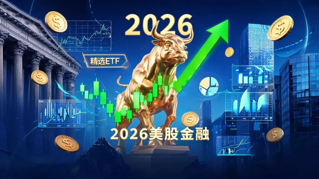 2026精选美股金融股评测:3大热门金融ETF与华尔街巨头全解析