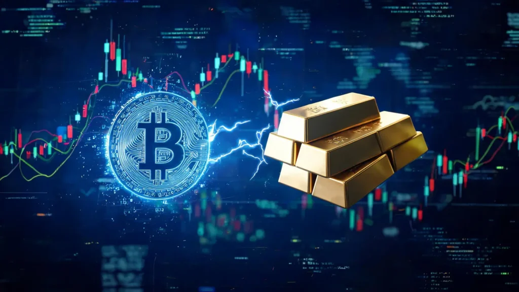比特币黄金走势:数字黄金对决实体黄金,谁是终极避险资产?