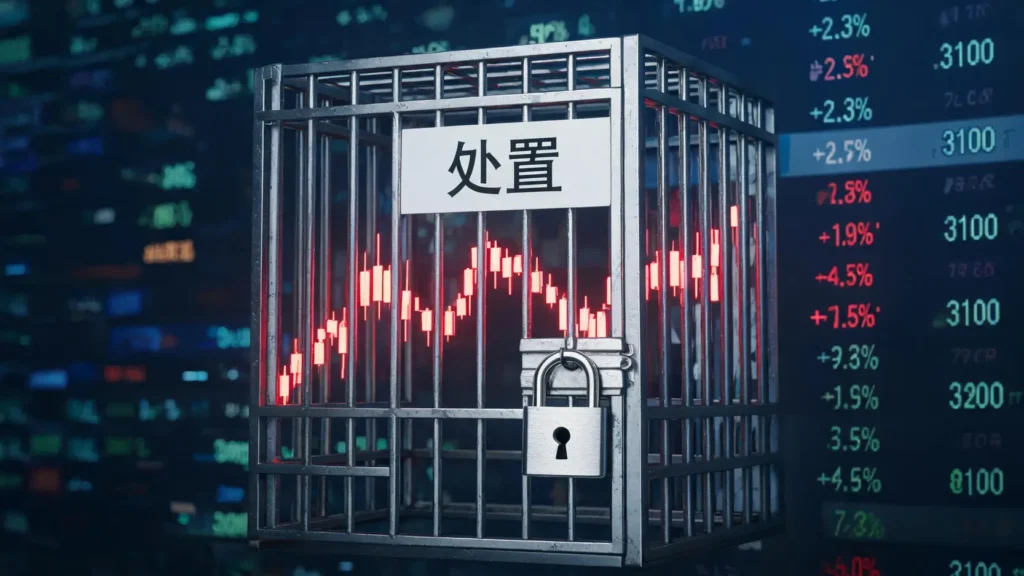 什么是处置股?股票被‘关禁闭’的完整原因与交易规则解析