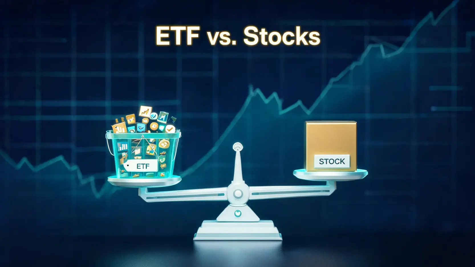 ETF vs. Stocks: The Ultimate Beginner's Guide to Smart Investing in 2026
