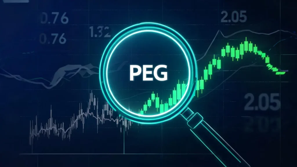PEG是什么?比本益比更准的成长股估值神器!