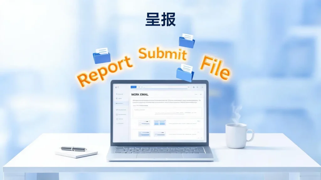 「呈报」英文怎么说?Report、Submit、File 职场用法全解析