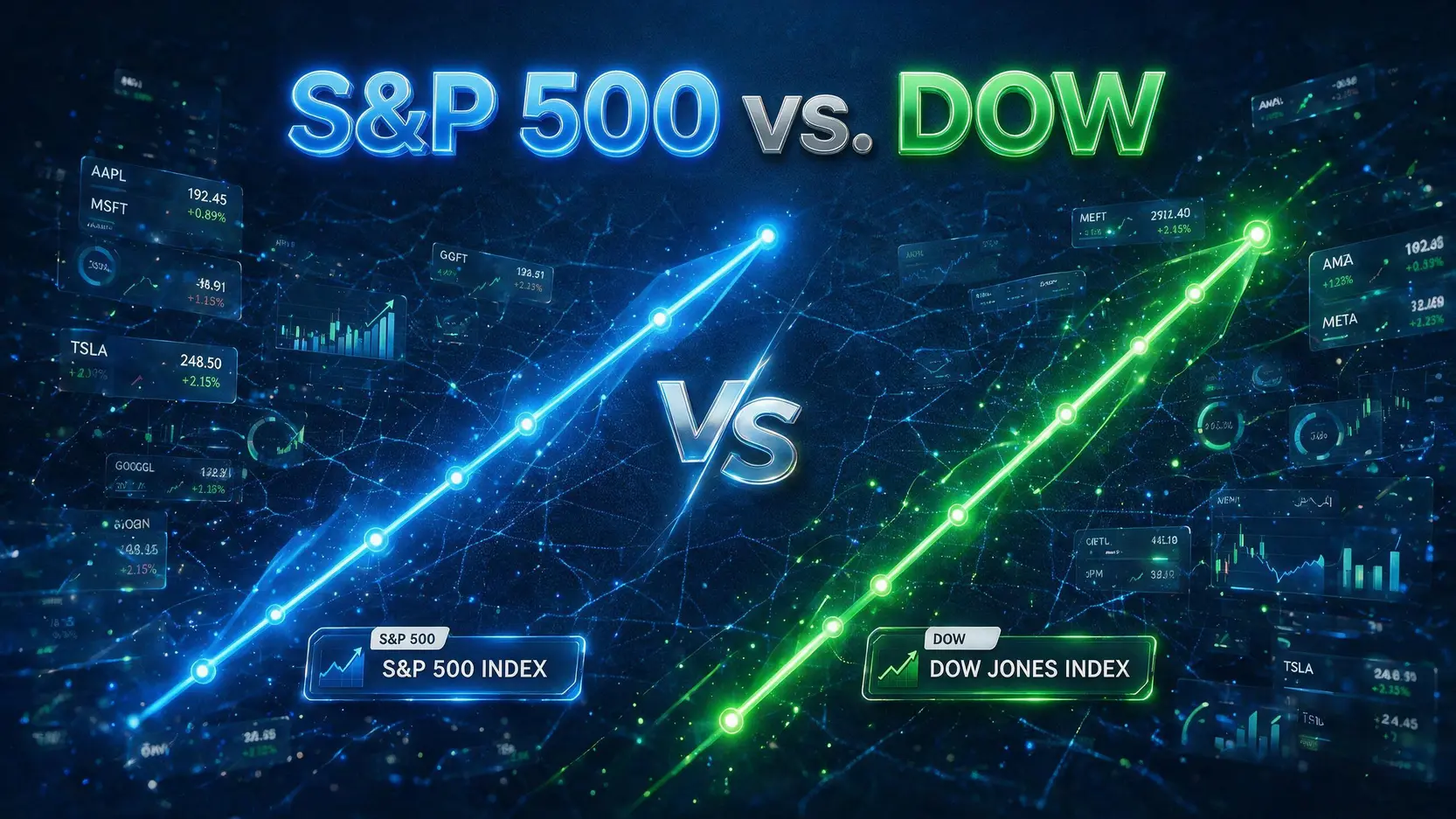 The S&P 500 vs. The Dow: Key Differences Every Investor Must Know
